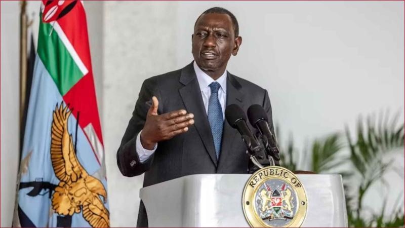 File Image of President William Ruto.